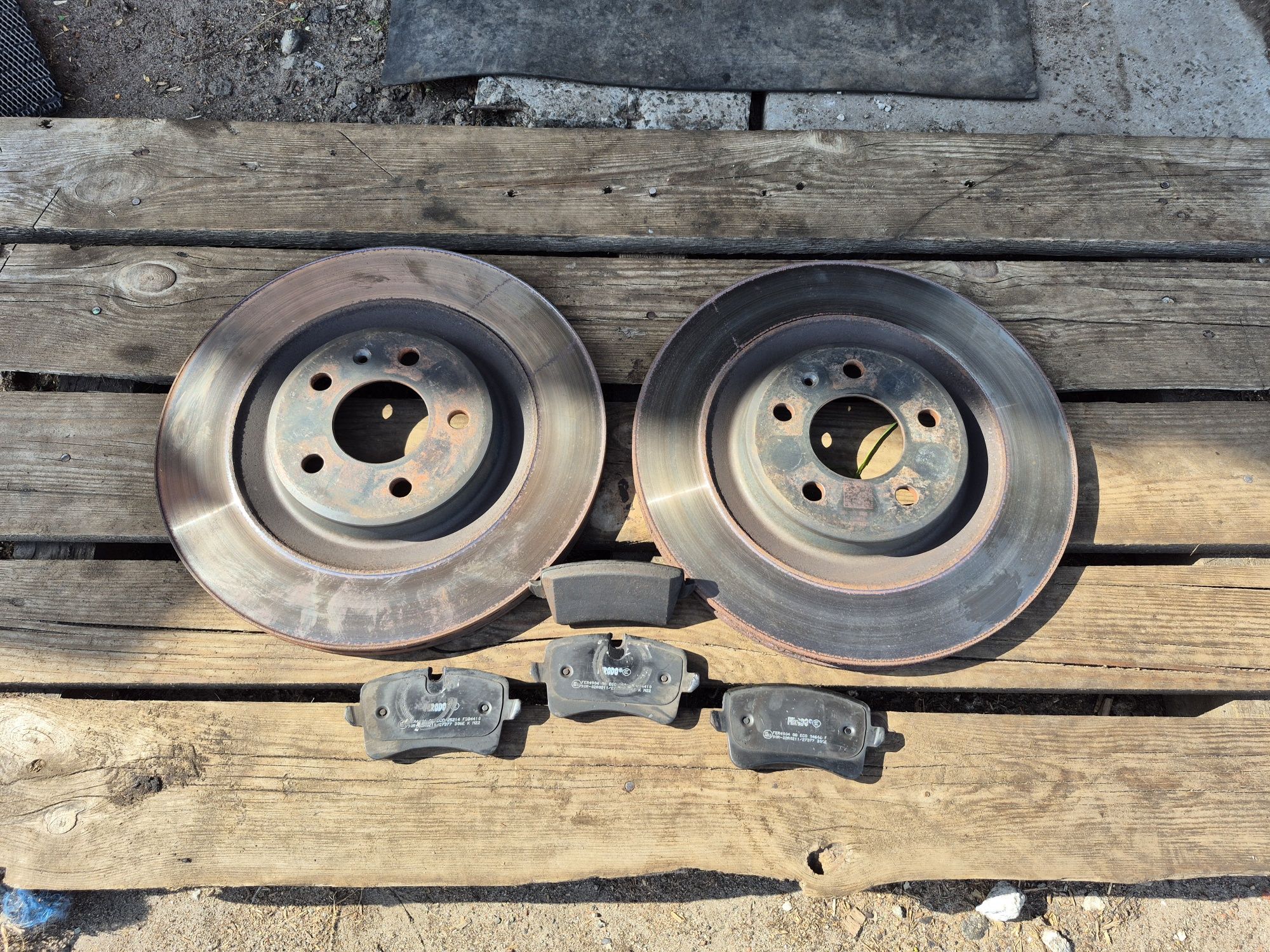 Диски колодки Audi A6 C7 4G