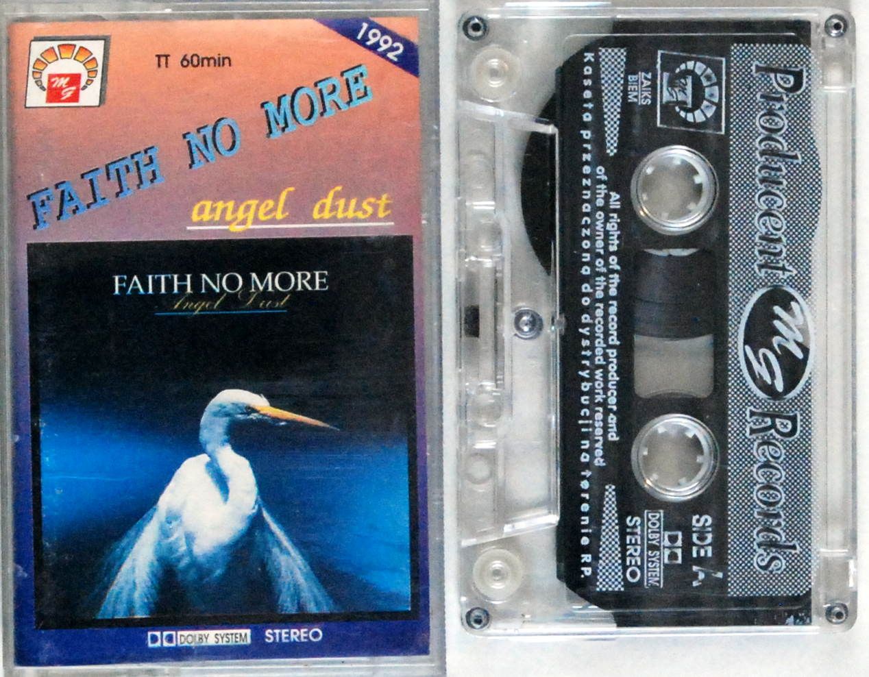 Faith No More - Angel Dust (kaseta) BDB