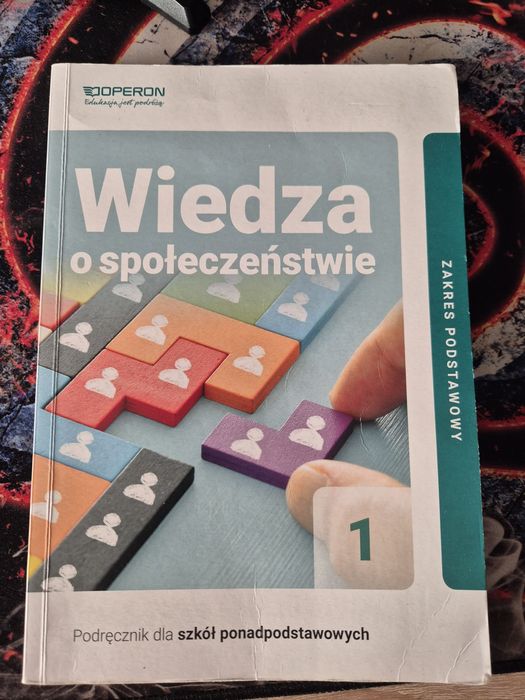 Wiedza o społeczeństwie WOS 1 Operon zakres podstawowy liceum techniku