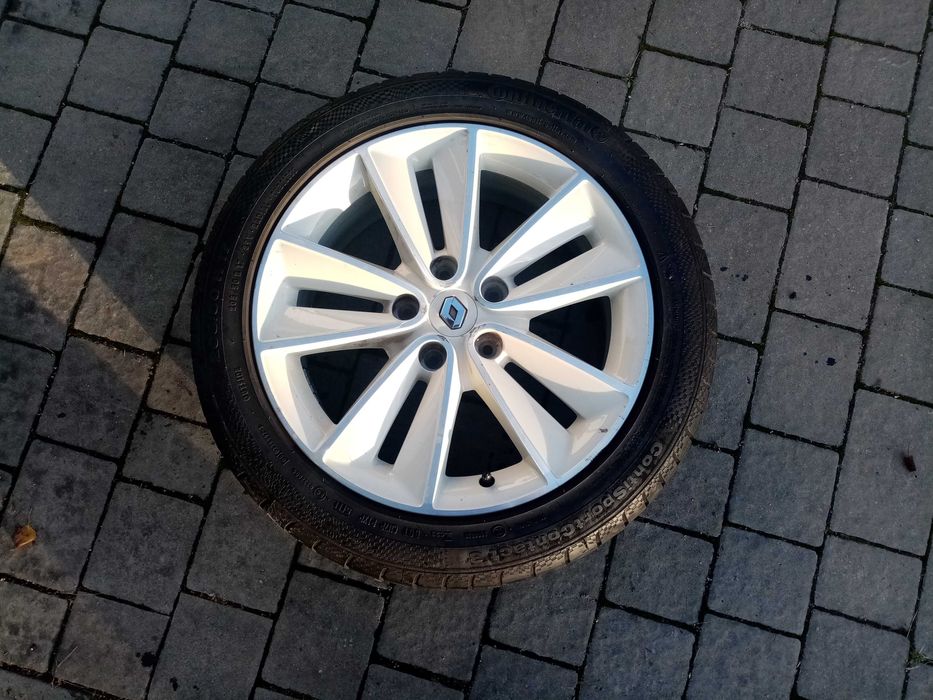 Alufelgi 17 cali Renault megane 3 Florida kość słonowa 5x114,3 j NOWA