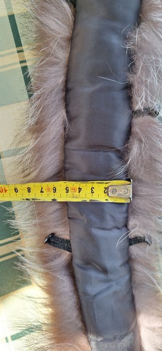 Воротник зі шкури фінської чернобурки