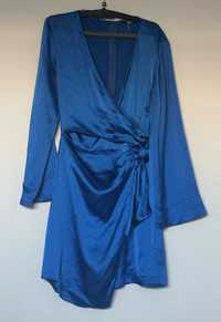 Chabrowa sukienka Zara rozmiar M