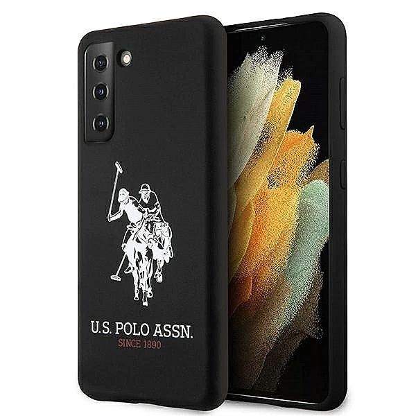 Etui U.S. Polo Assn. Silicone Logo na Samsung Galaxy S21 - czarne