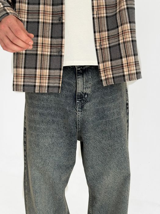 Джинси чоловічі baggy jeans, широкие джинсы мужские реп rap sk8 M