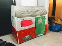 Namiot IKEA Hemmahos namiot do zabawy dla dzieci 130 x 120 x 80 cm
