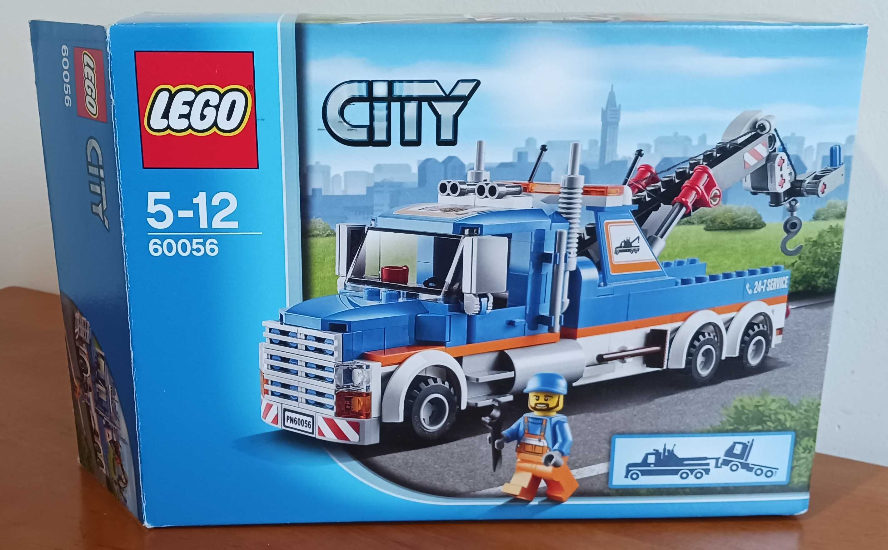 Lego City 60056 Ciężarówka Holownik + pudełko + instrukcja