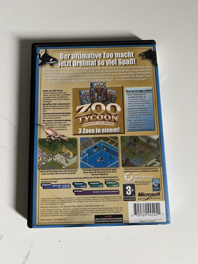 Zoo tycoon: Złota edycja / Pełna Edycja, PC