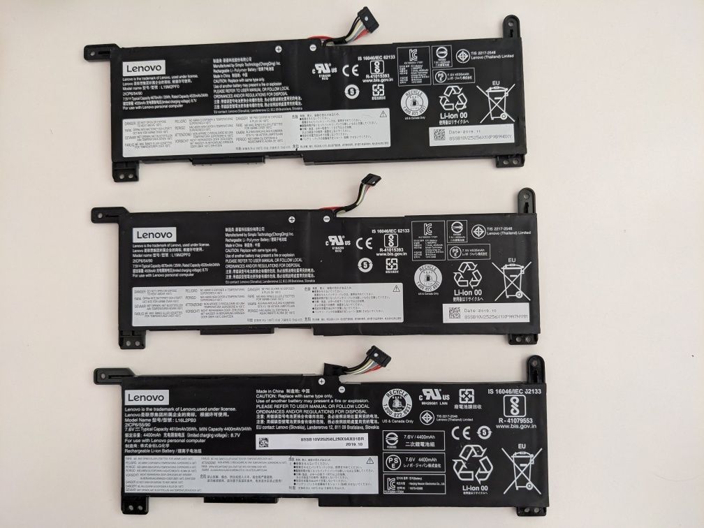 Оригінальна батарея Lenovo L19M2PF0 L16L2PB3