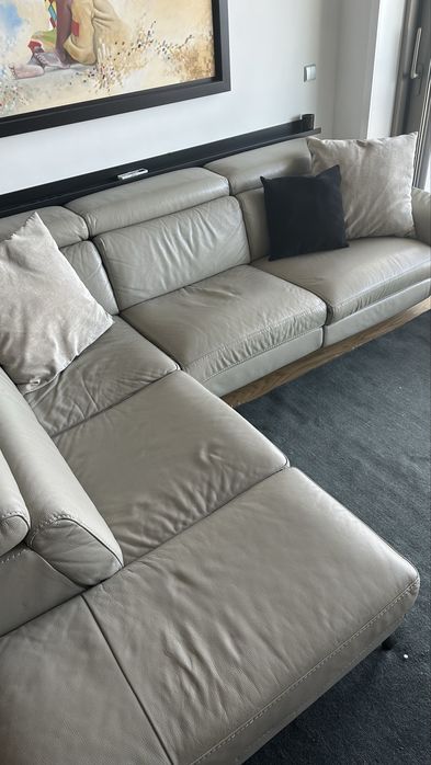 Sofa em pele Chateau d'Ax