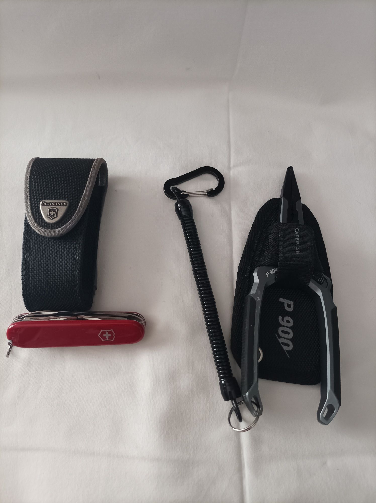 Faca Victorinox nova e alicate de Pesca