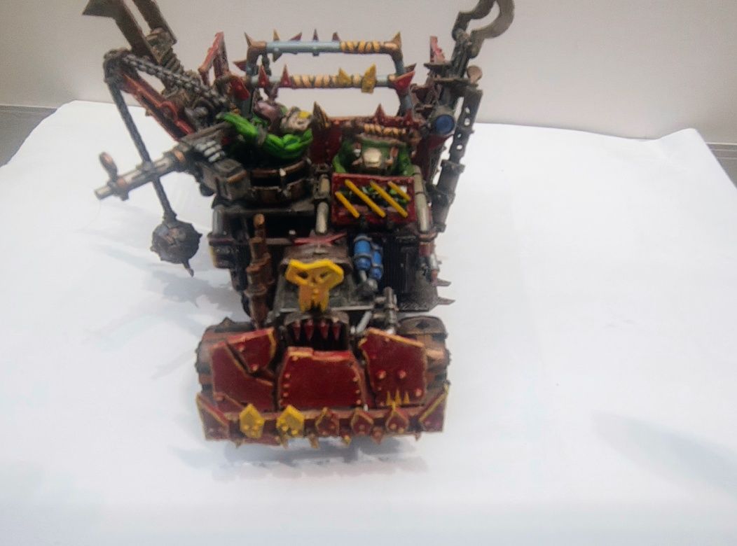 Warhammer wh40k Orks Ork Trukk pomalowany