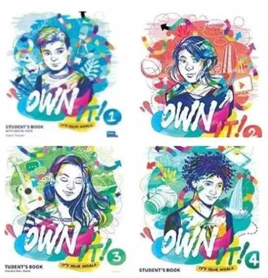 Підручник Own it 1,2,3,4