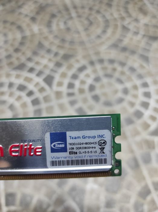 Memórias 1 GB DDR 2 800 MHz