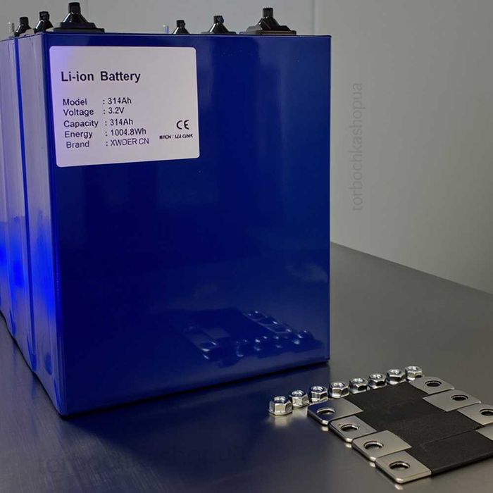 Ячейки, комірки, батареи, акумулятор lifepo4 3.2V 314Ah Cornex