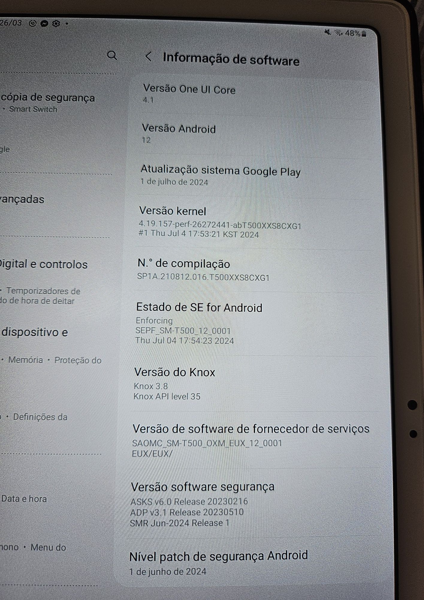 Tablet Samsung A7 10.4' - 32GB
