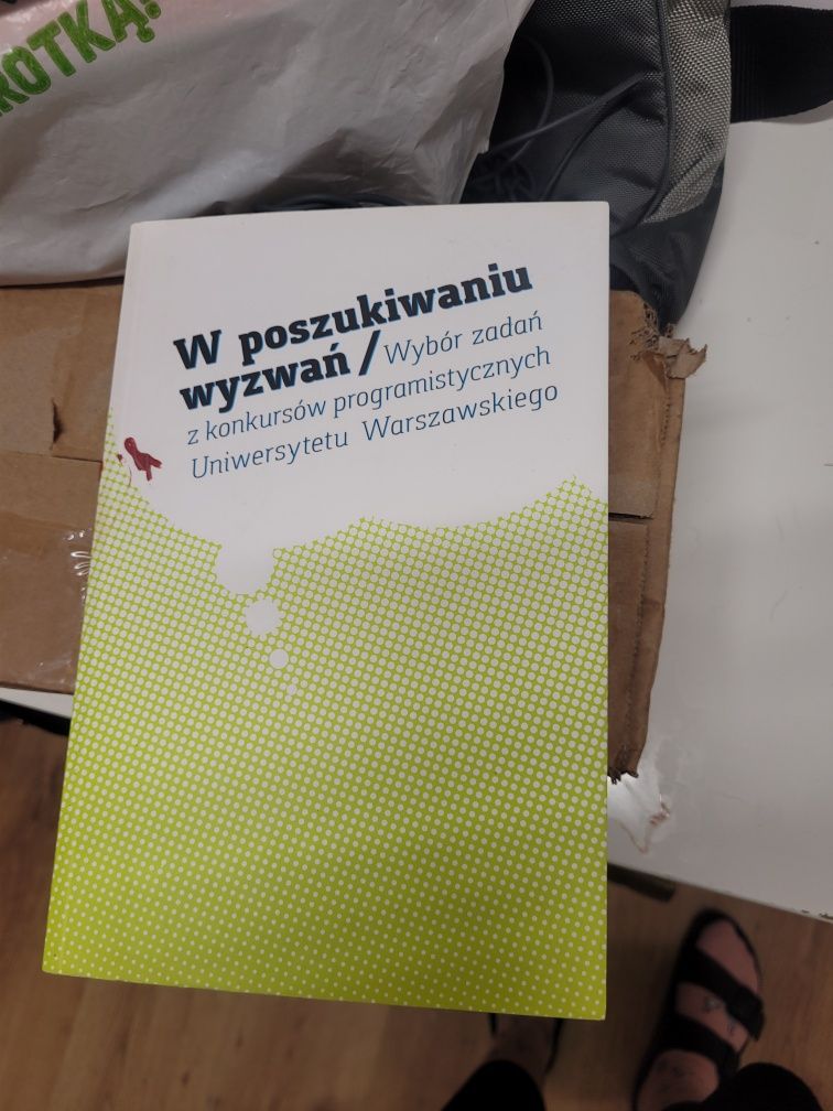 W Poszukiwaniu wyzwań, wybór zadań z konkursów programistycznych uniwe