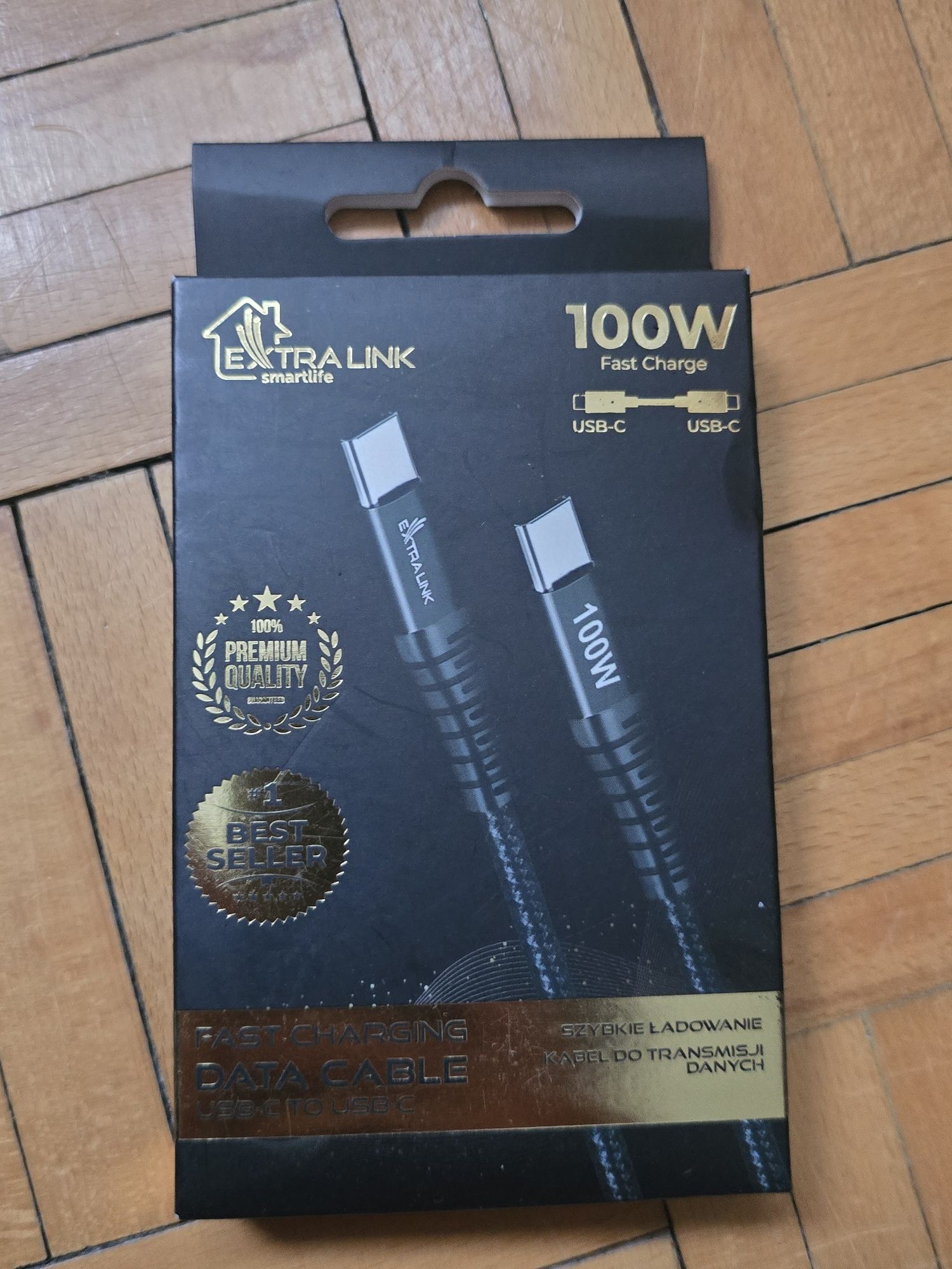 Kabel Extralink 100W USBC - USBC