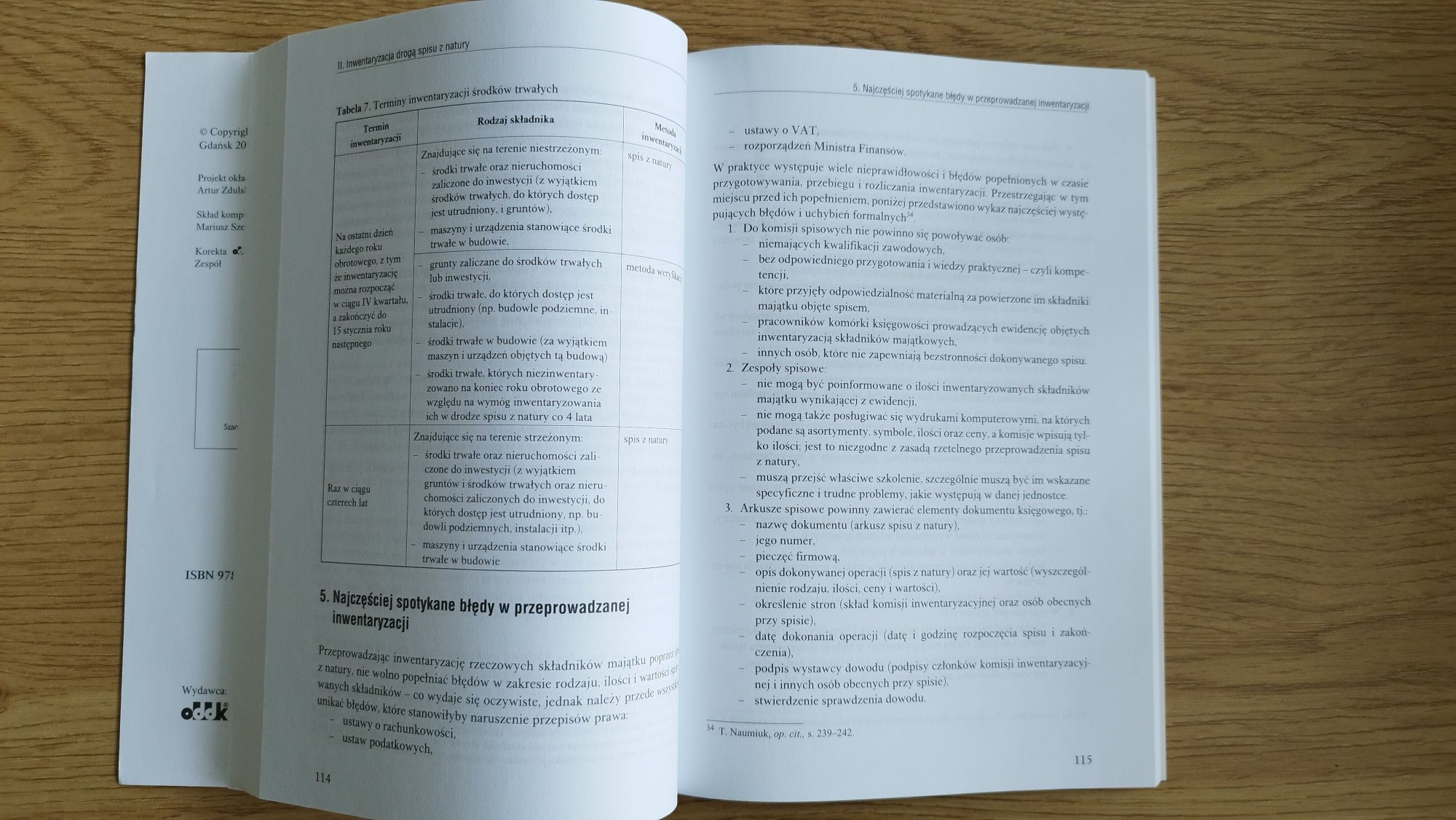 Książka "Inwentaryzacja od A do Z" wydanie VI