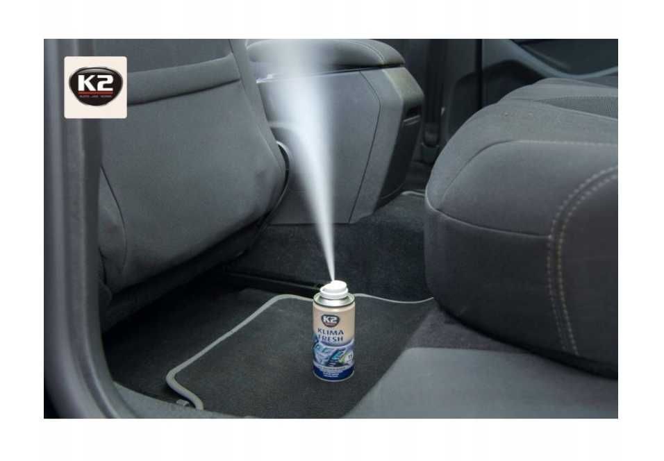 K2 KLIMA FRESH 150 ML odświeża czyści klimatyzację w aucie