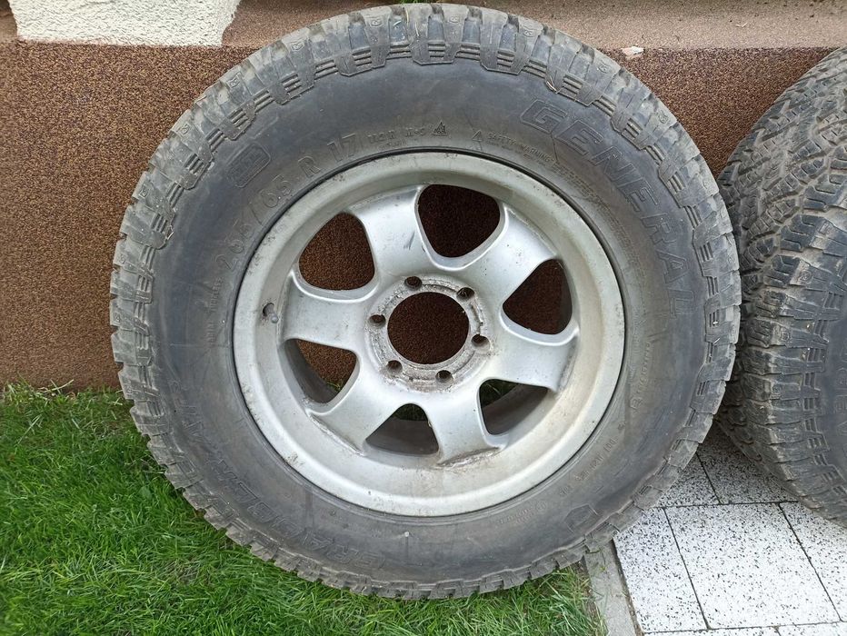 Koła terenowe 265/65 R17 Grabber AT3 Toyota Land Cruiser Hilux 6x139,7