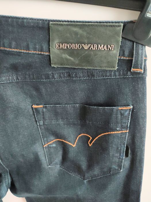 Damskie jeansy Armani jeans Straight  Stretch W26 L32