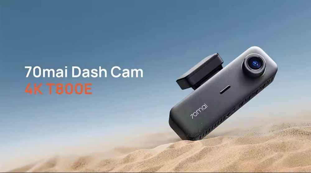 Відеореєстратор (3 камери) 70mai Dash Cam 4K T800E 64gb