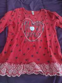 Blusa para menina 7/8 anos