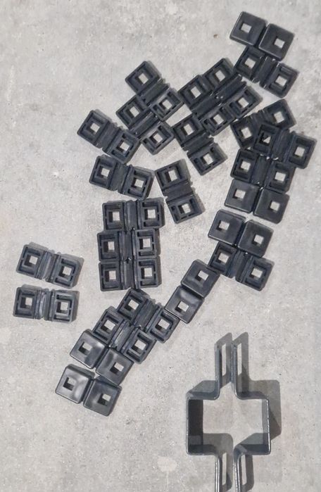 Obejma do ogrodzenia panelowego slupek a 60x40