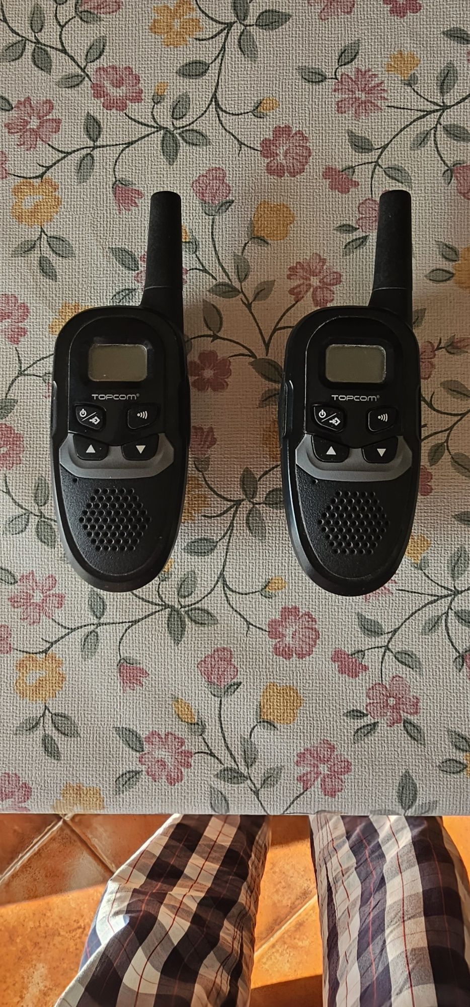 Walkie Walkies Topcom a funcionar