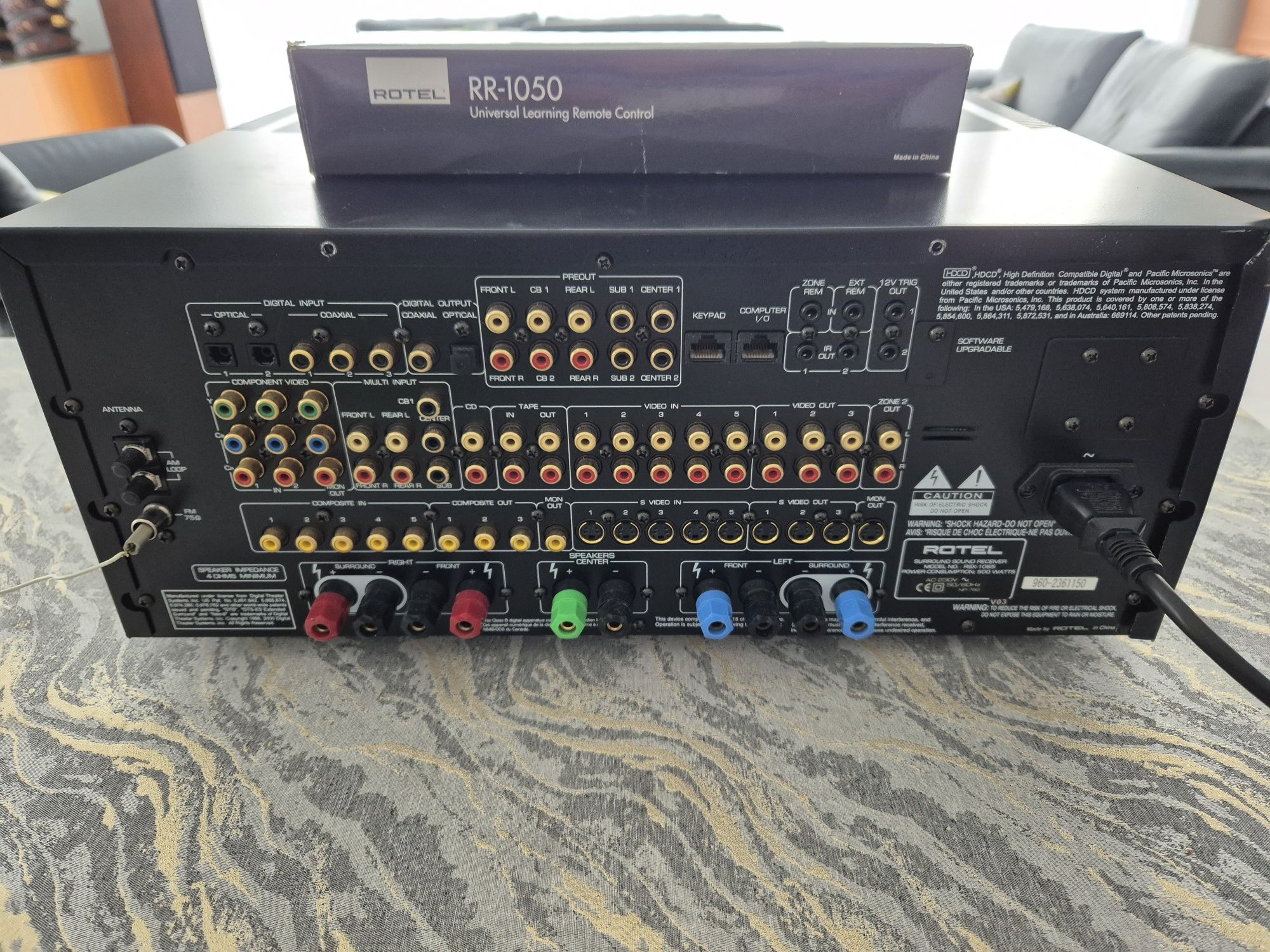 ROTEL rsx  1065 Surround Sound.