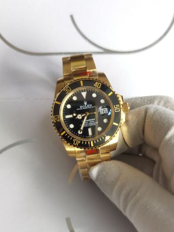 Rolex Submariner Gold Automatyczny Zegarek Złoty 40mm Męski