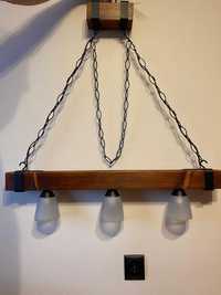 Lampa kinkiet loft.