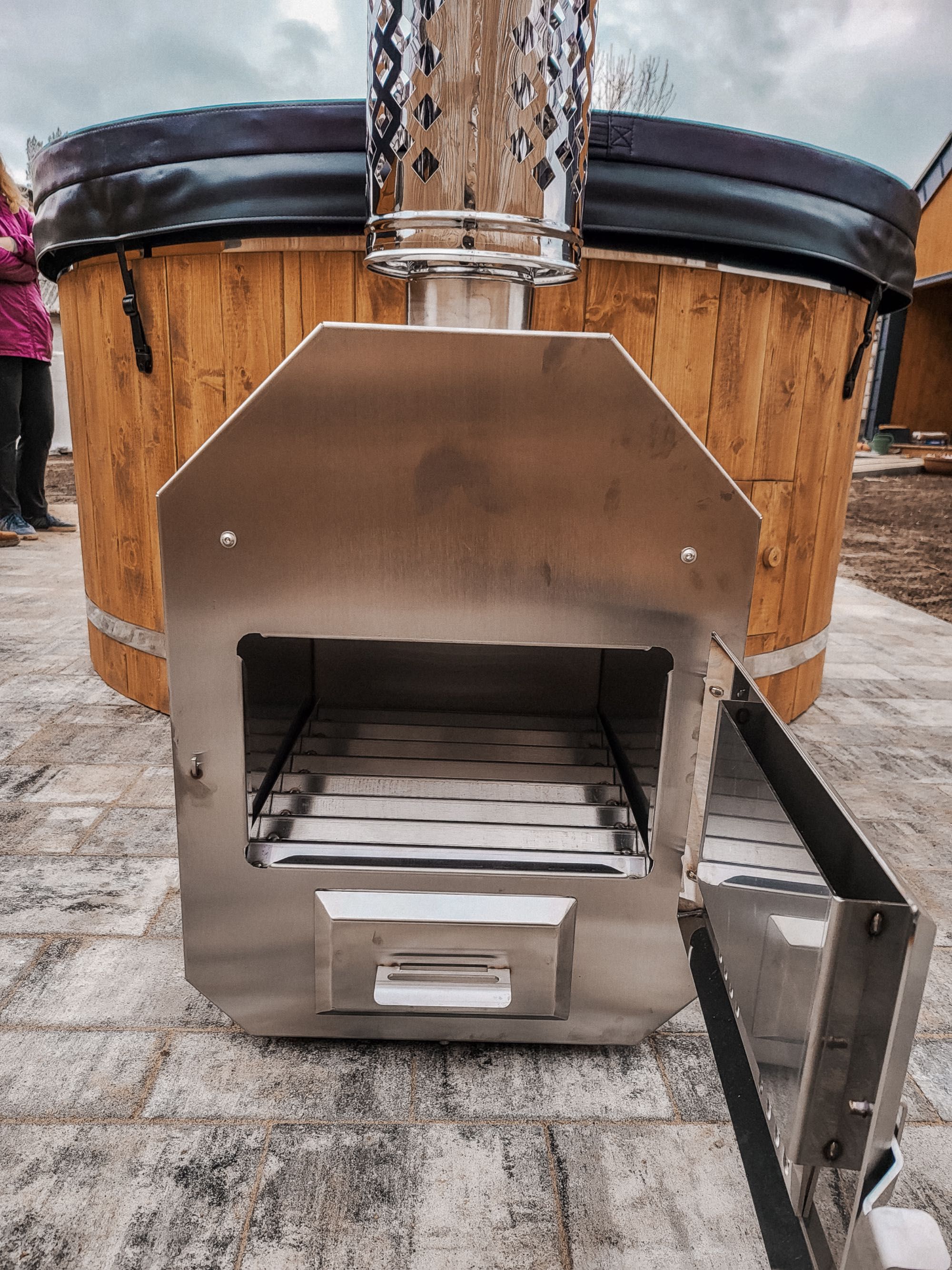 Balia ogrodowa ruska bania JACUZZI | TRANSPORT
