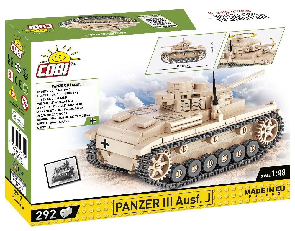 COBI 2712 Czołg Panzer III