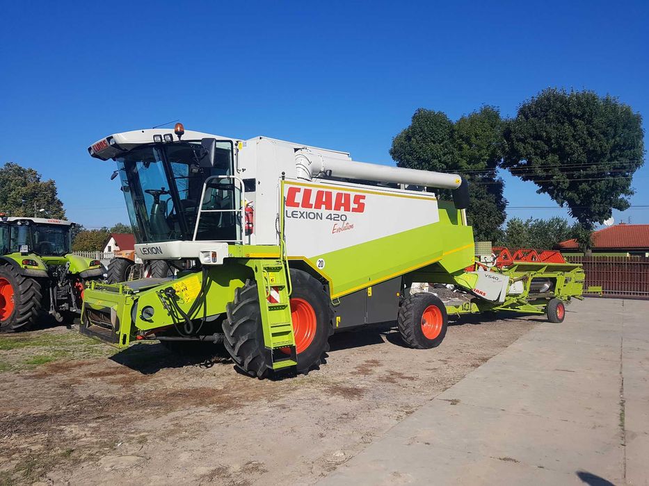 Kombajn zbożowy claas lexion 420 Evo 2003r.