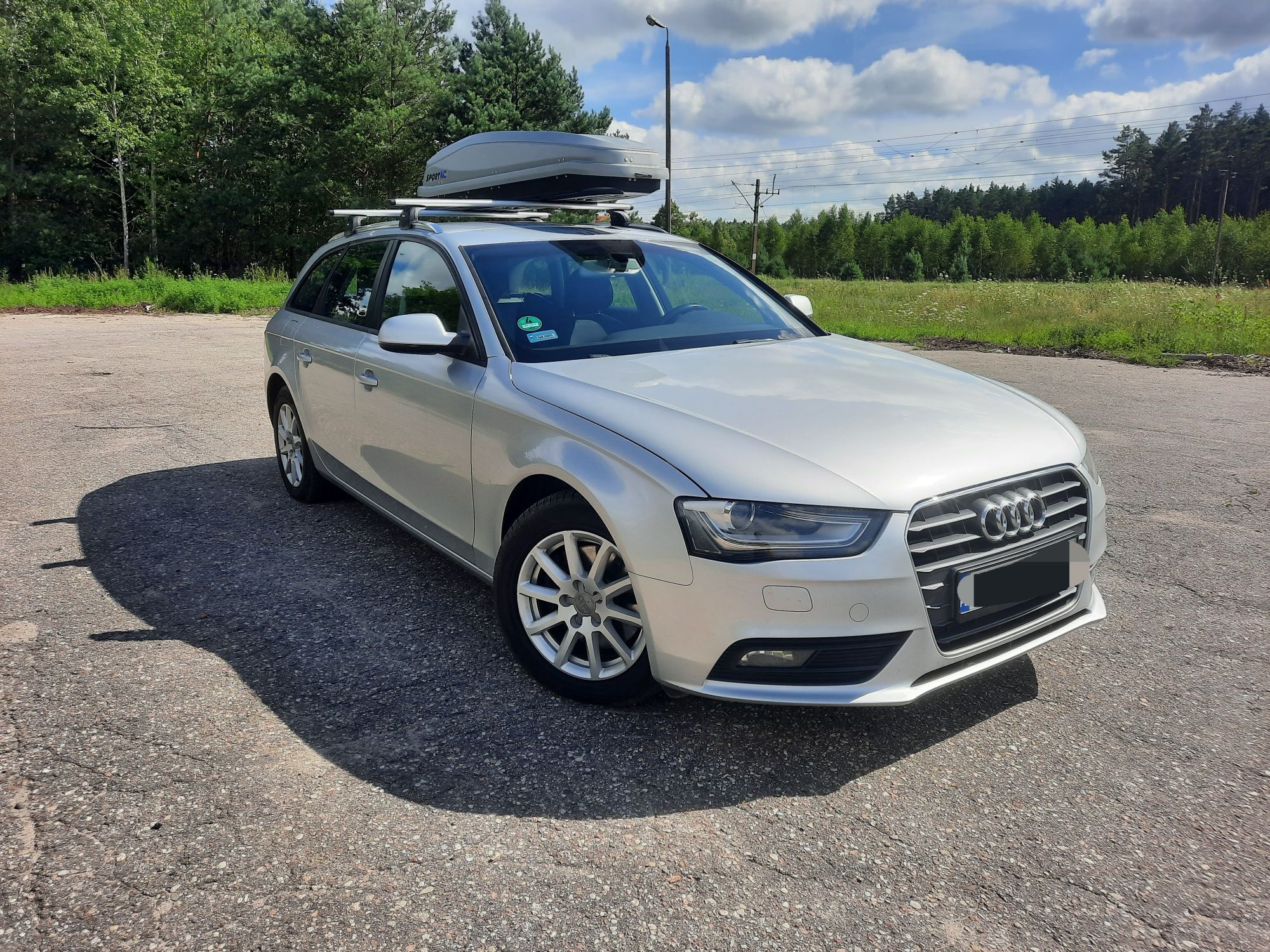 Belki dachowe Thule Wingbar Evo audi a4 b8