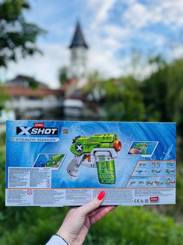 Набір водних бластерів X-Shot Warfare Double Small Stealth