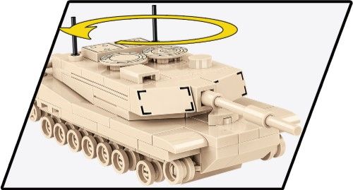 Klocki Cobi 3106 Czołg Abrams M1A2 Armed Forces 174 El.