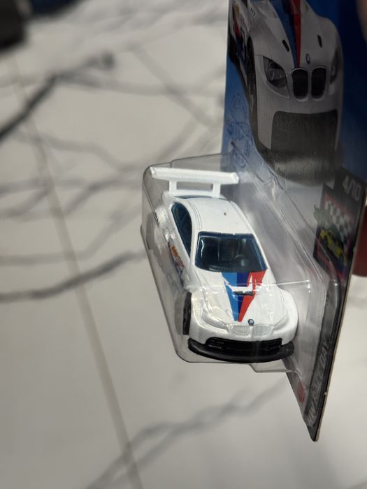 Hot Wheels BMW M3 GT2 e92 HW Race Day biała perła Mpower 2021 idealna