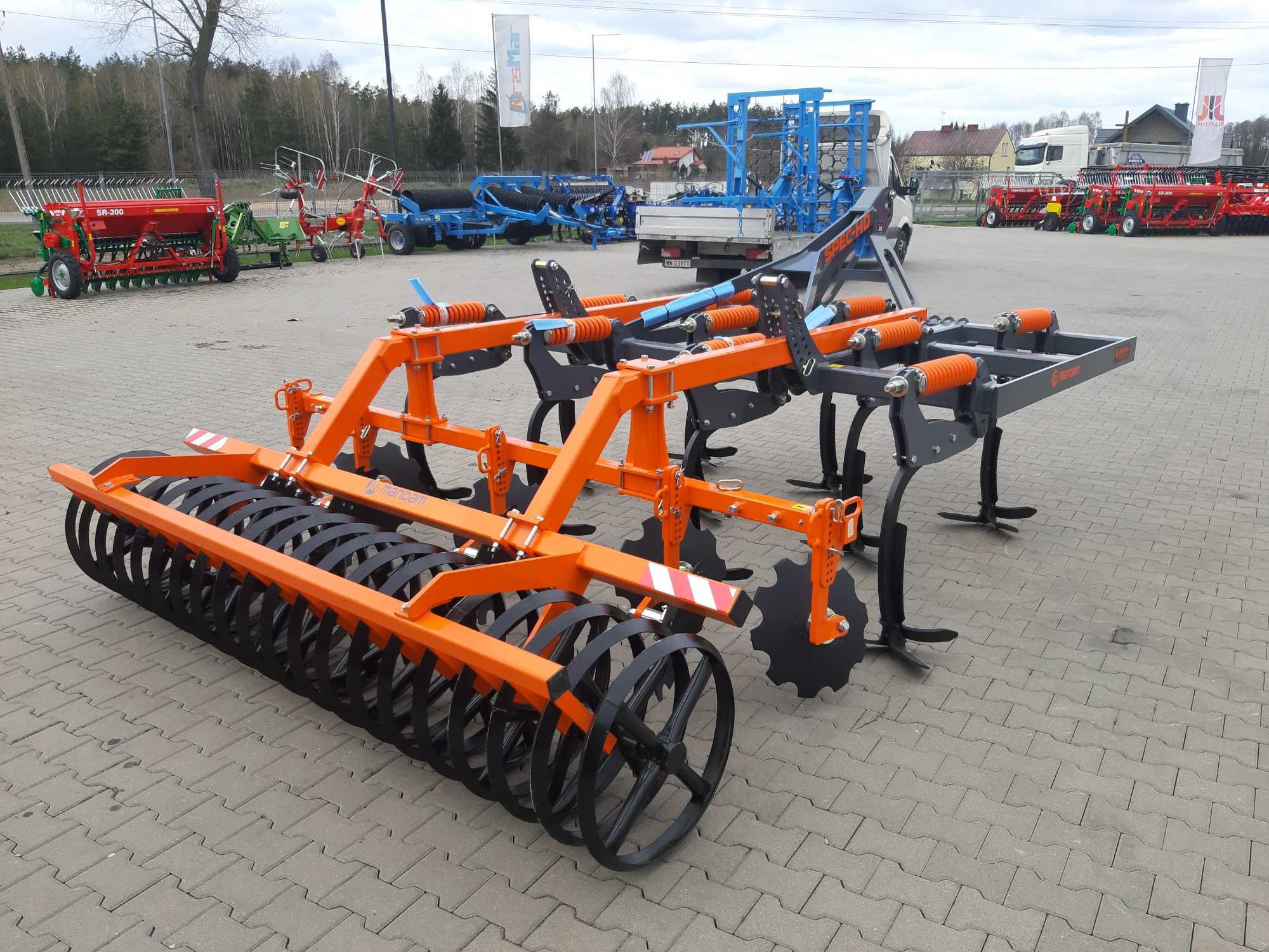 Agregat Podorywkowy Bezorkowy Mandam SPEC HD 2,5m 3m LandStal Helagro