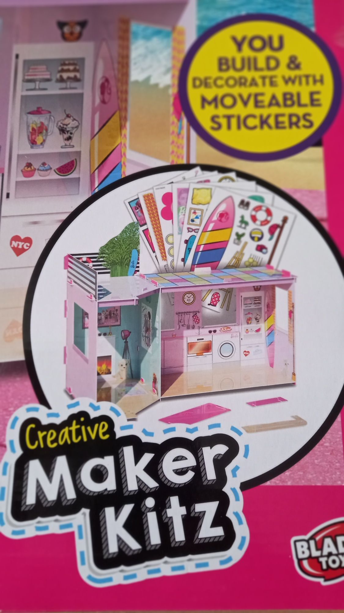 Barbie zestaw kreatywny dom