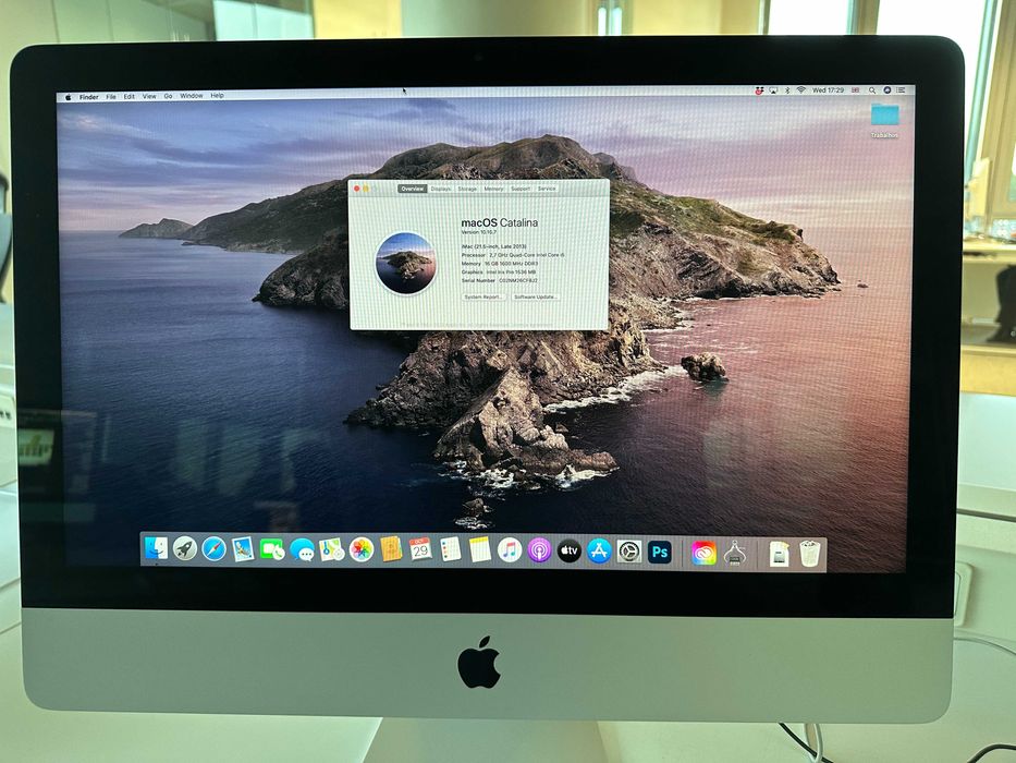 iMac 21,5 2,7GHz i5 16Gb 500SSD Gb