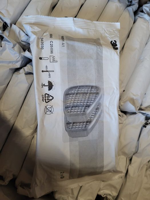 Filtry 3m 6051 A1 pochłaniacz gazowy. Oryginał. 250kpl.