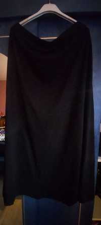 Długa czarna spódnica