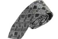 KR2 (w5) Jedwab Jedwabny Luksusowy Krawat Prezent