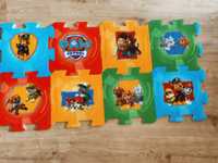 Puzzle piankowe edukacyjne Psi patrol/ mata edukacyjna