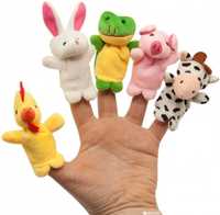 Пальчиковый пальчиковий театр игрушки на пальцы iграшки на пальцi 5в1