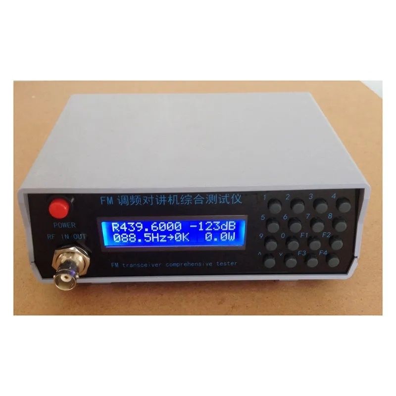 Генератор ФМ частот 1-470 МГц вимірювач потужності рацій 0-64 W гсс