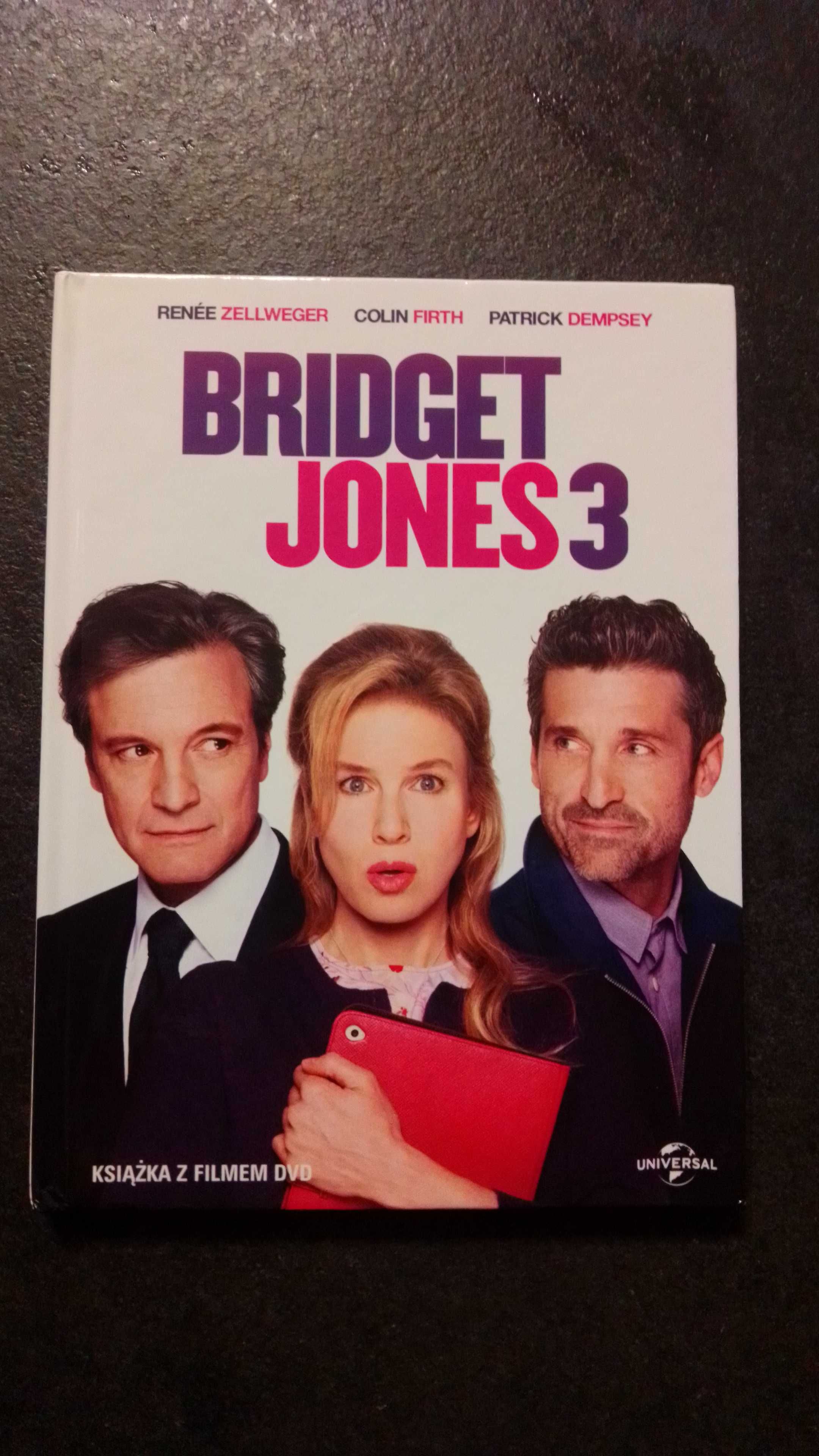 Bridget Jones 3 Baby DVD 2016 komedia romantyczna