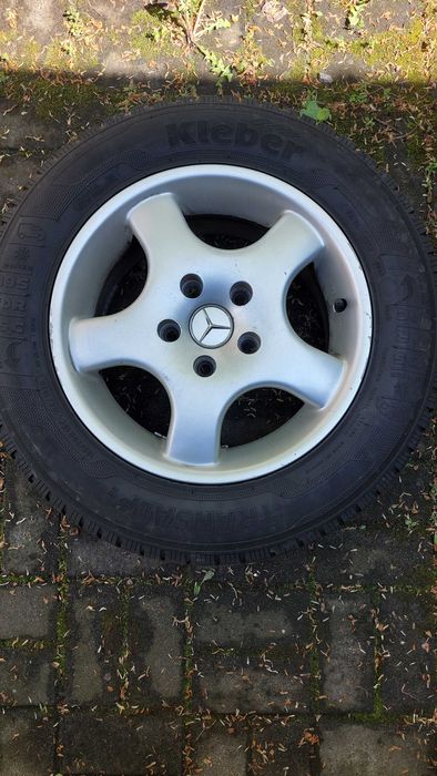 Alufelgi Mercedes Vito 15" + opony zimowe